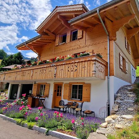 Large Deluxe Studio For 2 - Chalet Lovo Lenk Eksteriør bilde