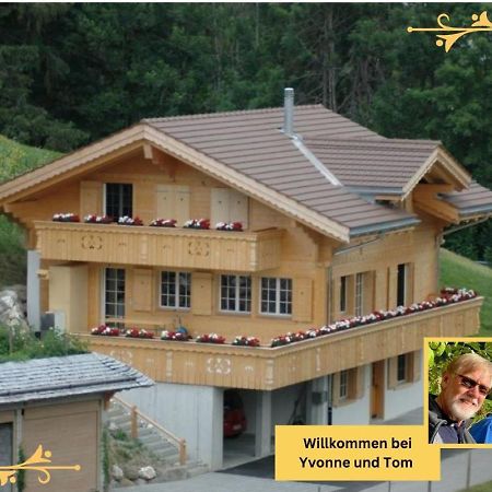 Large Deluxe Studio For 2 - Chalet Lovo Lenk Eksteriør bilde